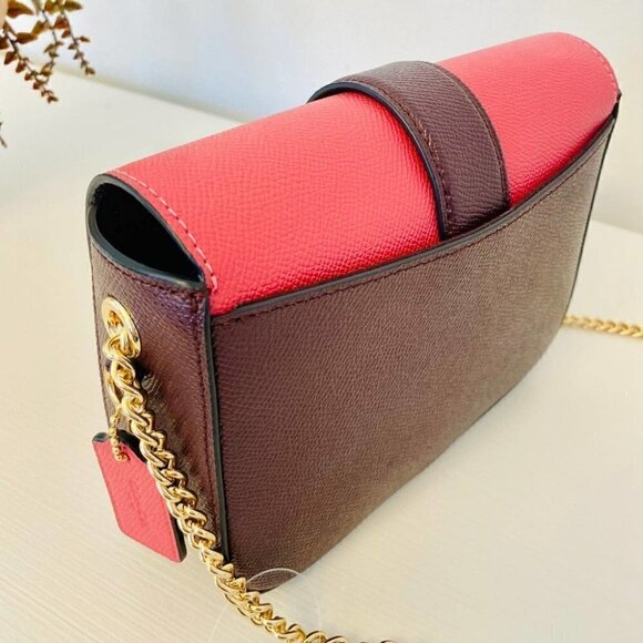 Coach purse Gemma Crossbody In Colorblock With Butterfly Buckle - Picture 7 of 12